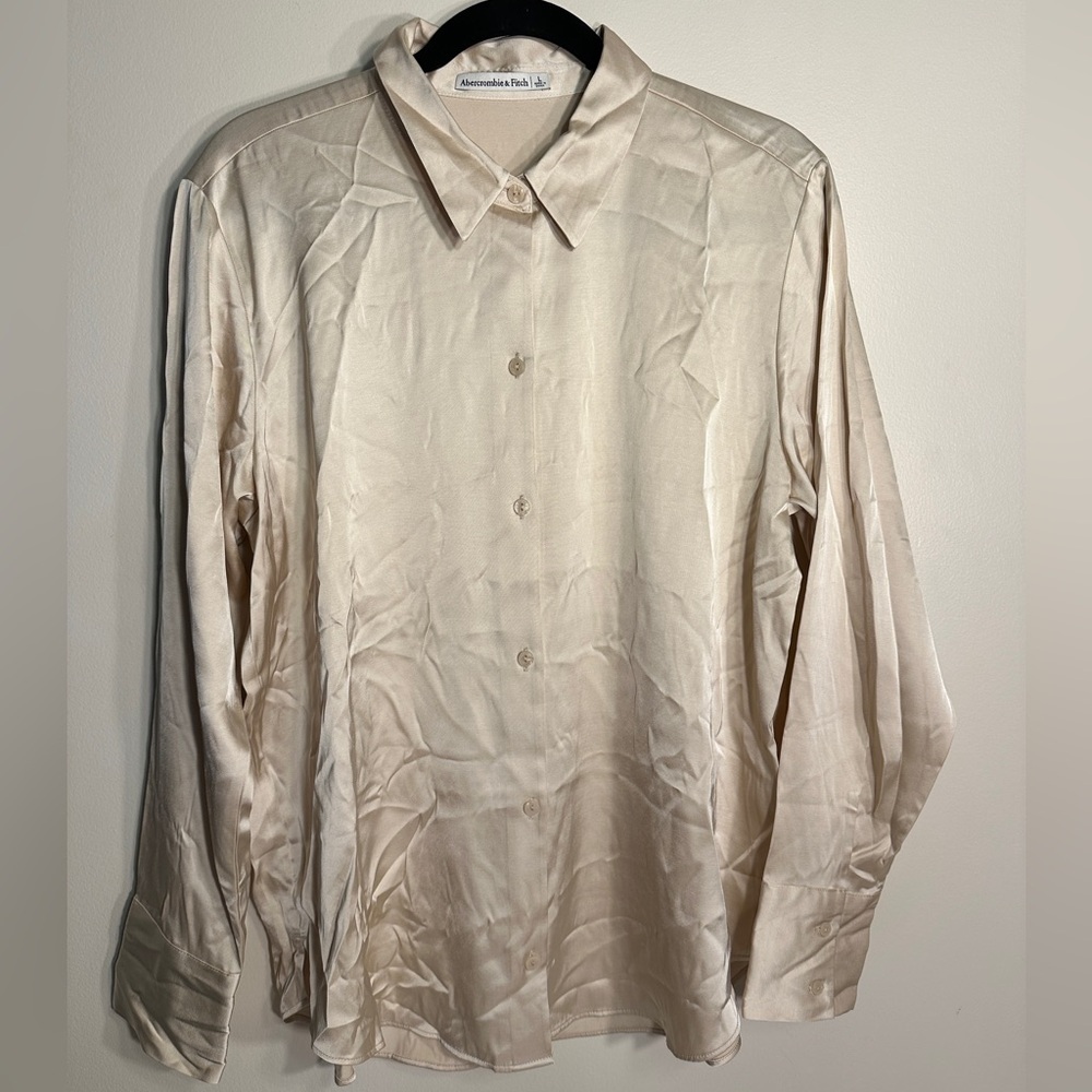 Abercrombie & Fitch Cream Blouse
